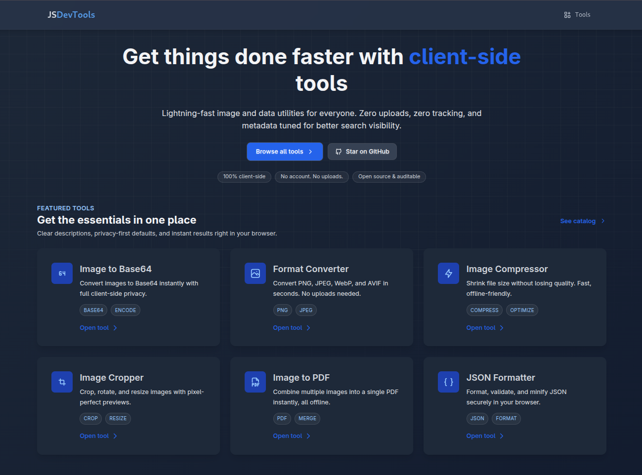 JS DevTools gallery image