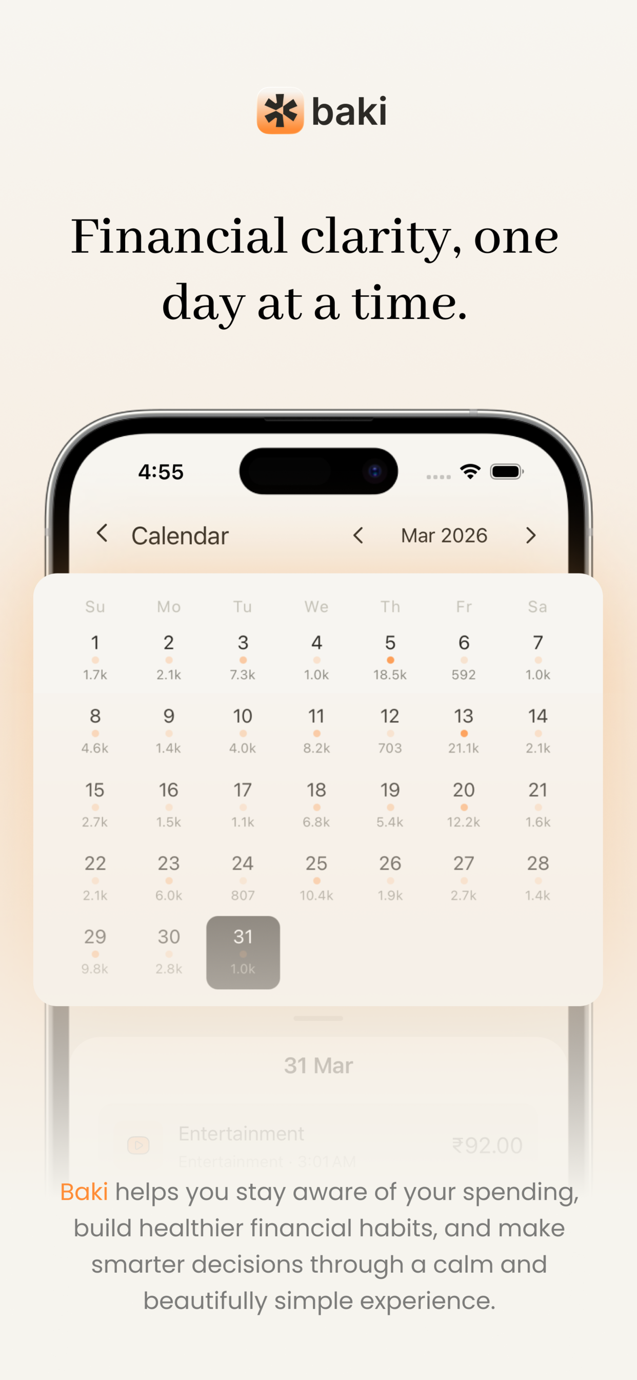 Baki — Budget & Expense Tracker gallery image