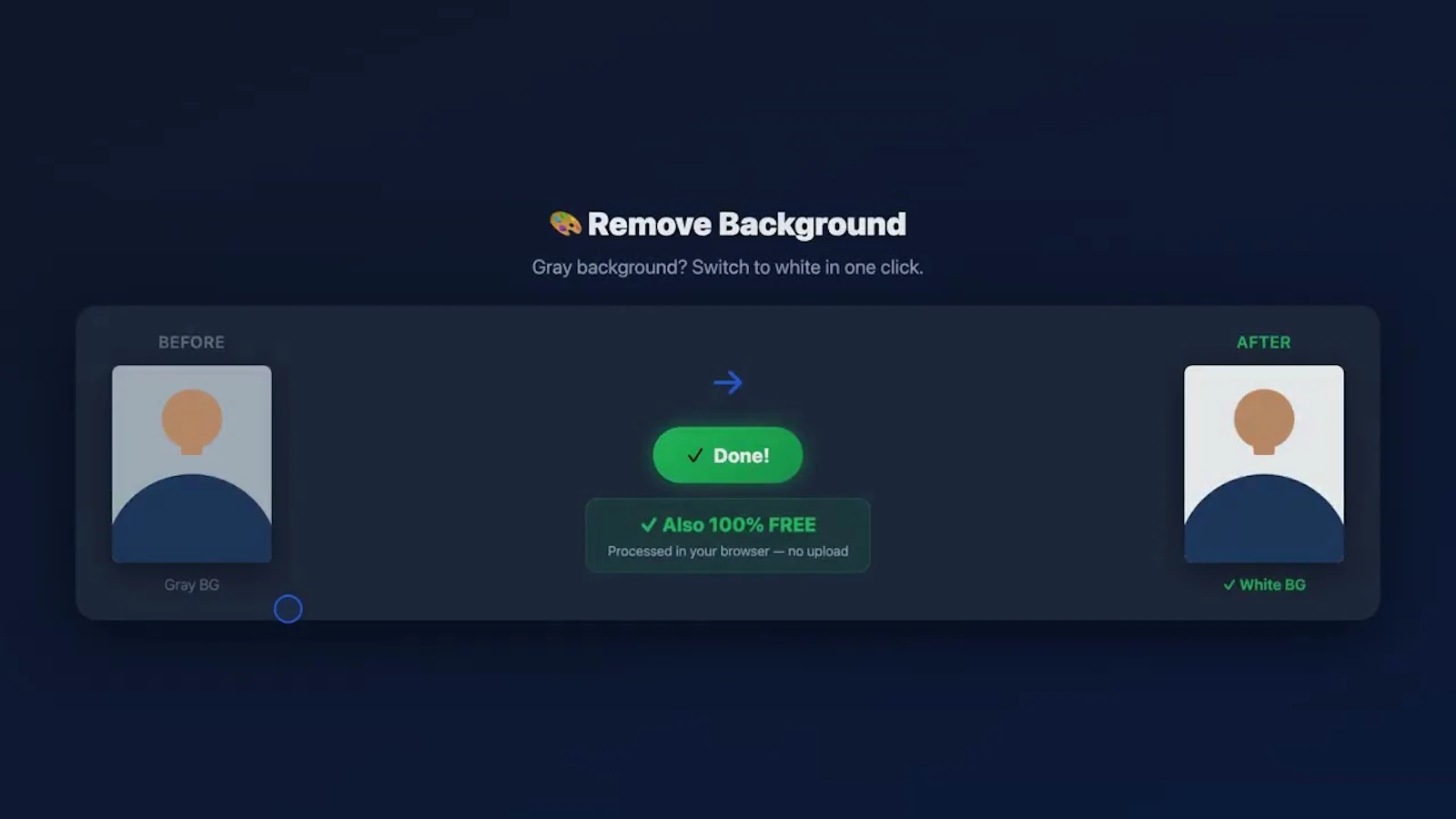IDPhotoSnap screenshot 1 (video preview)