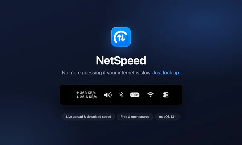 NetSpeed screenshot 1