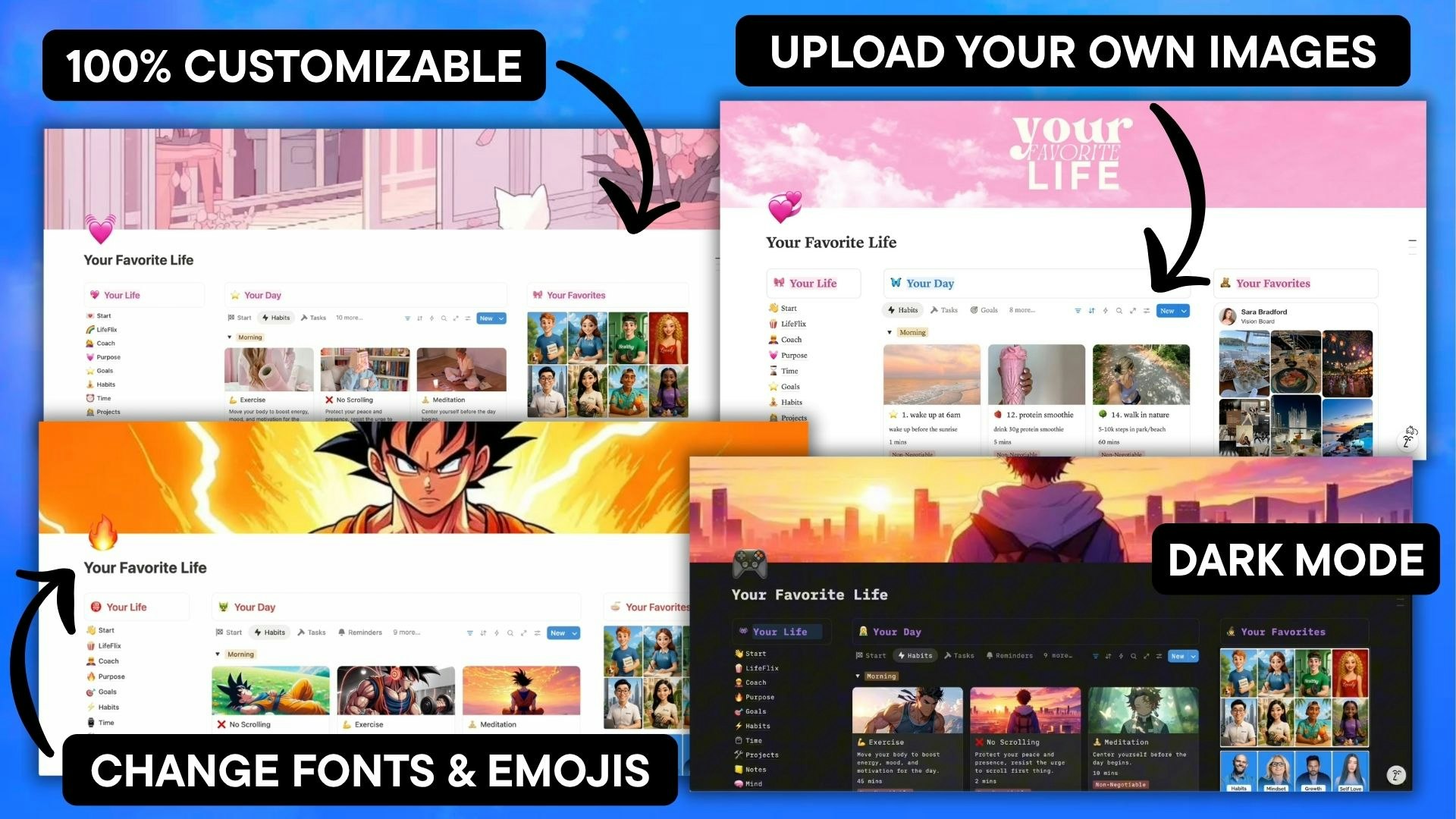 Your Favorite Life | Notion Life OS gallery image
