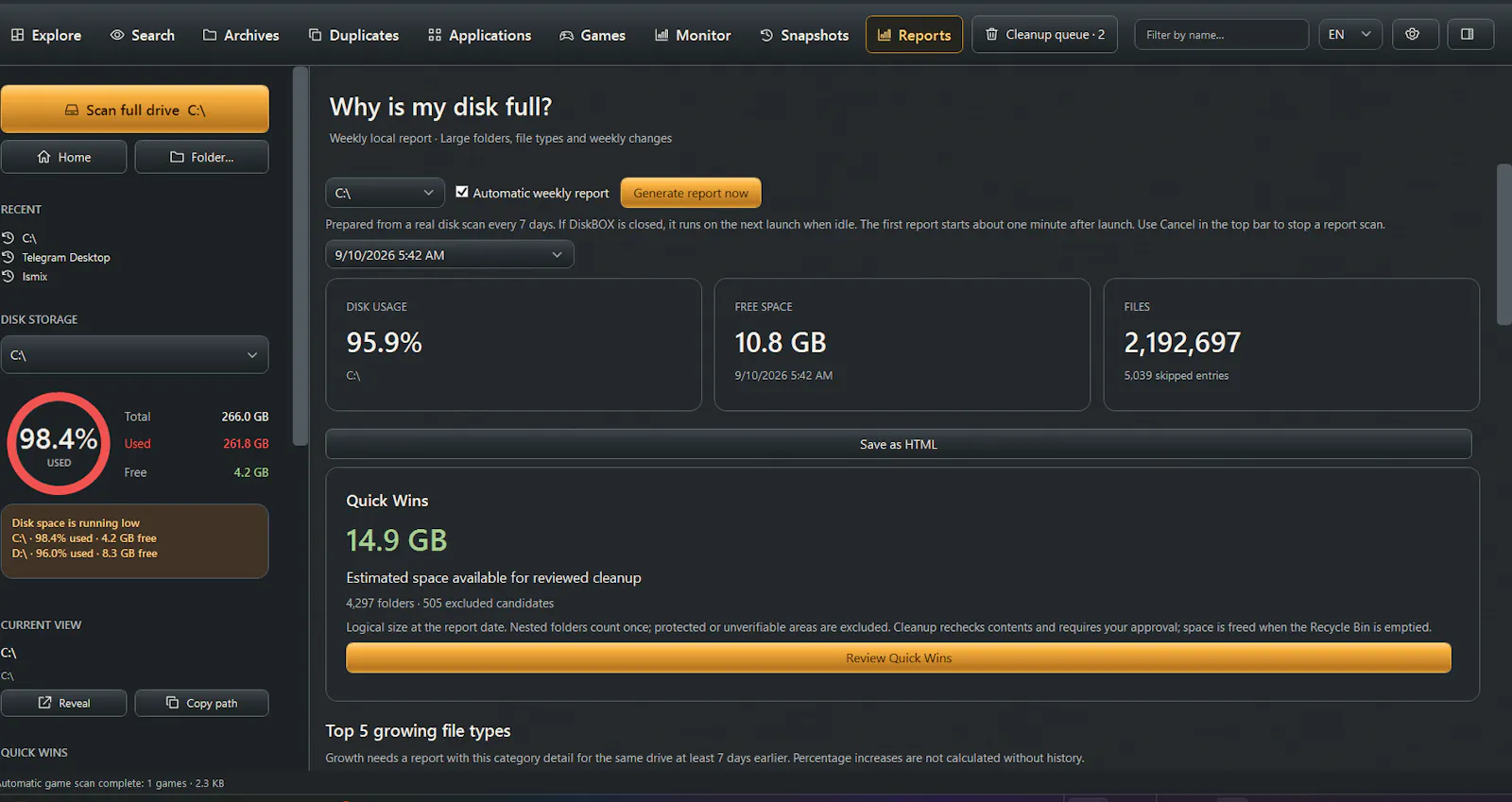 DiskBOX screenshot 16