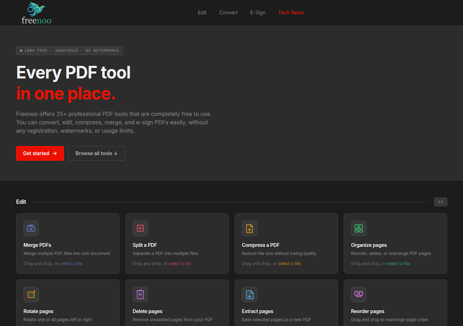 Freenoo screenshot 1