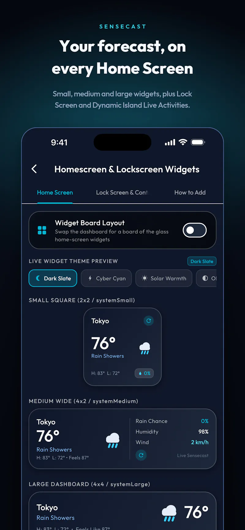 Sensecast screenshot 5