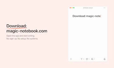 Magic Notebook gallery image