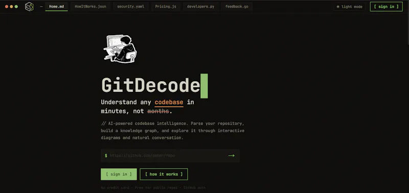 GitDecode screenshot 2