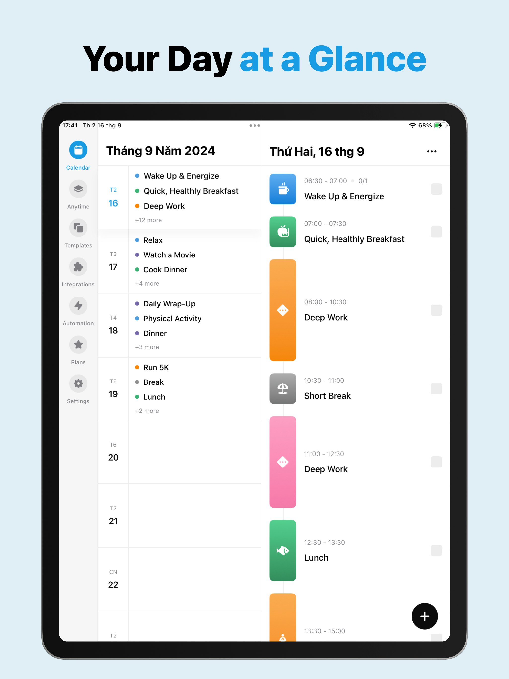 startuptile PolyPlan-A daily planner that syncs with your favorite apps