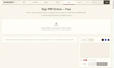 Sign PDF by OrangeBot gallery image