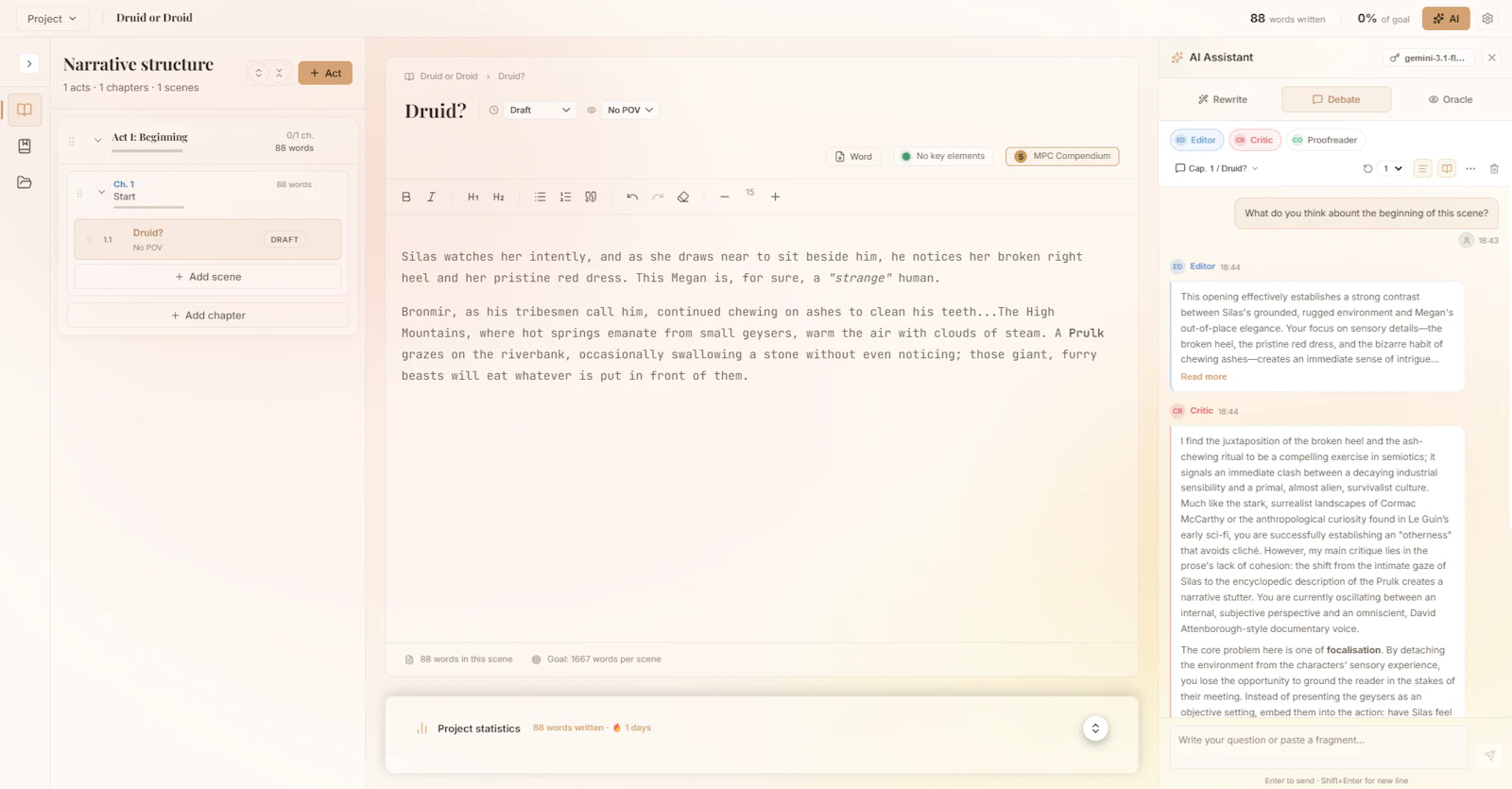 LoneWriter screenshot 9