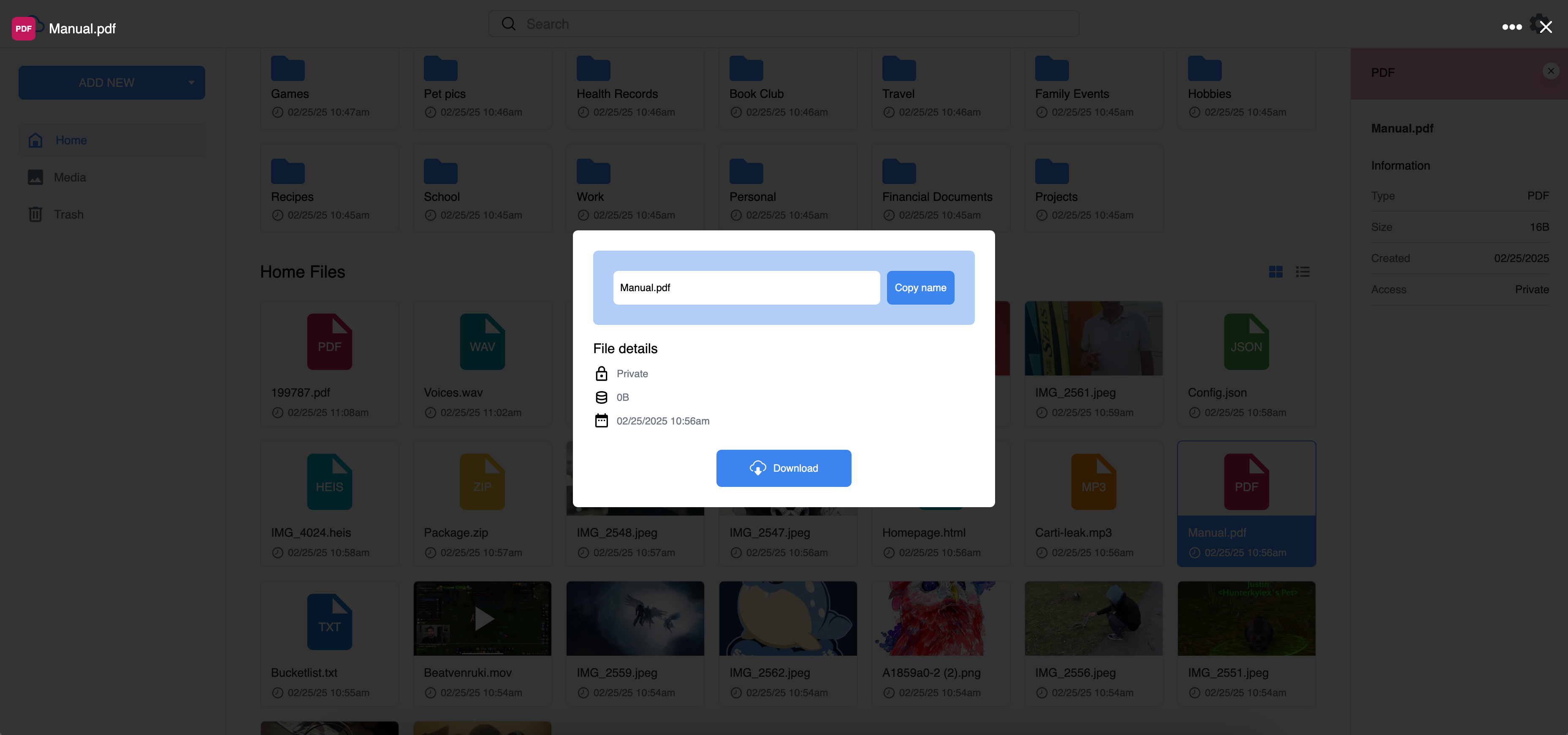 MyDrive - Google Drive Clone с открытым исходным кодом media 2