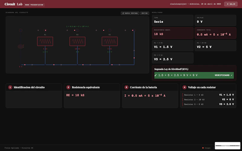 CircuitLab screenshot 8