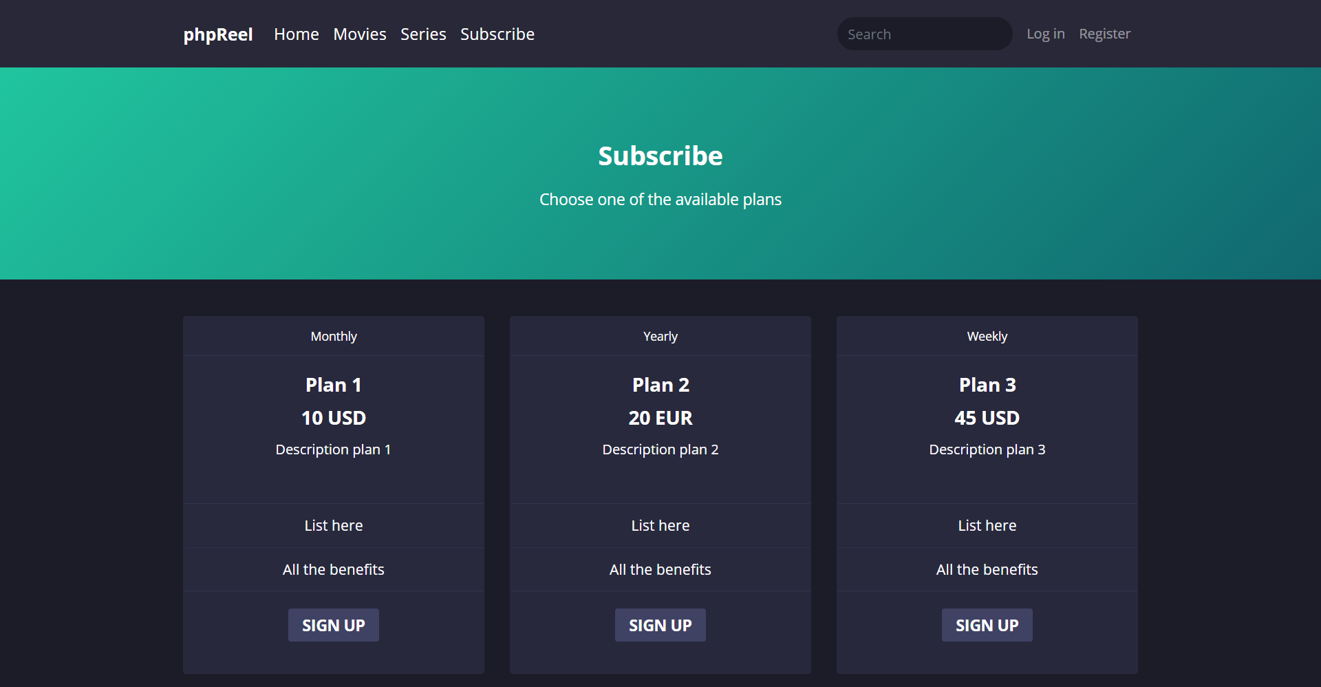 phpReel gallery image