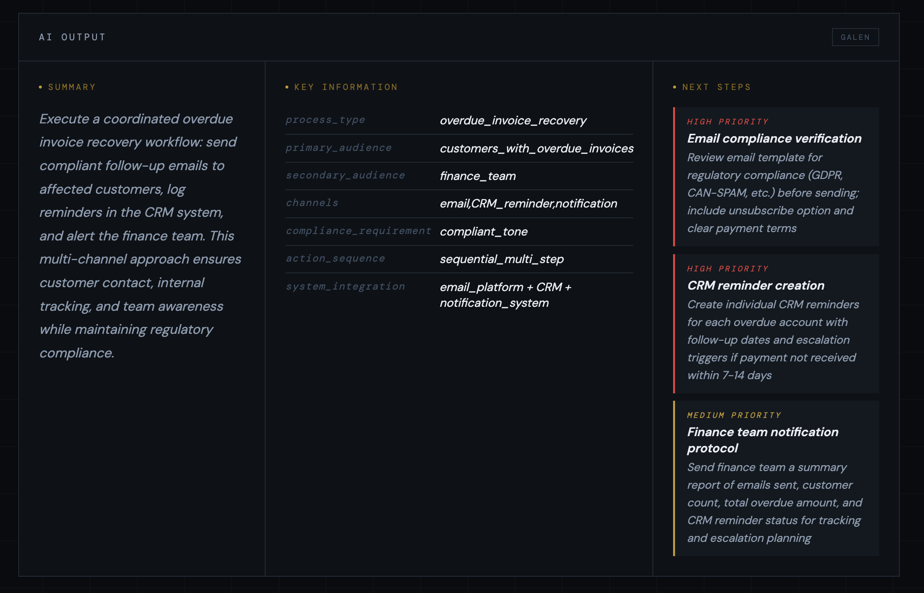GALEN Voice gallery image