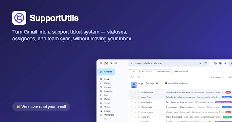 SupportUtils screenshot 1