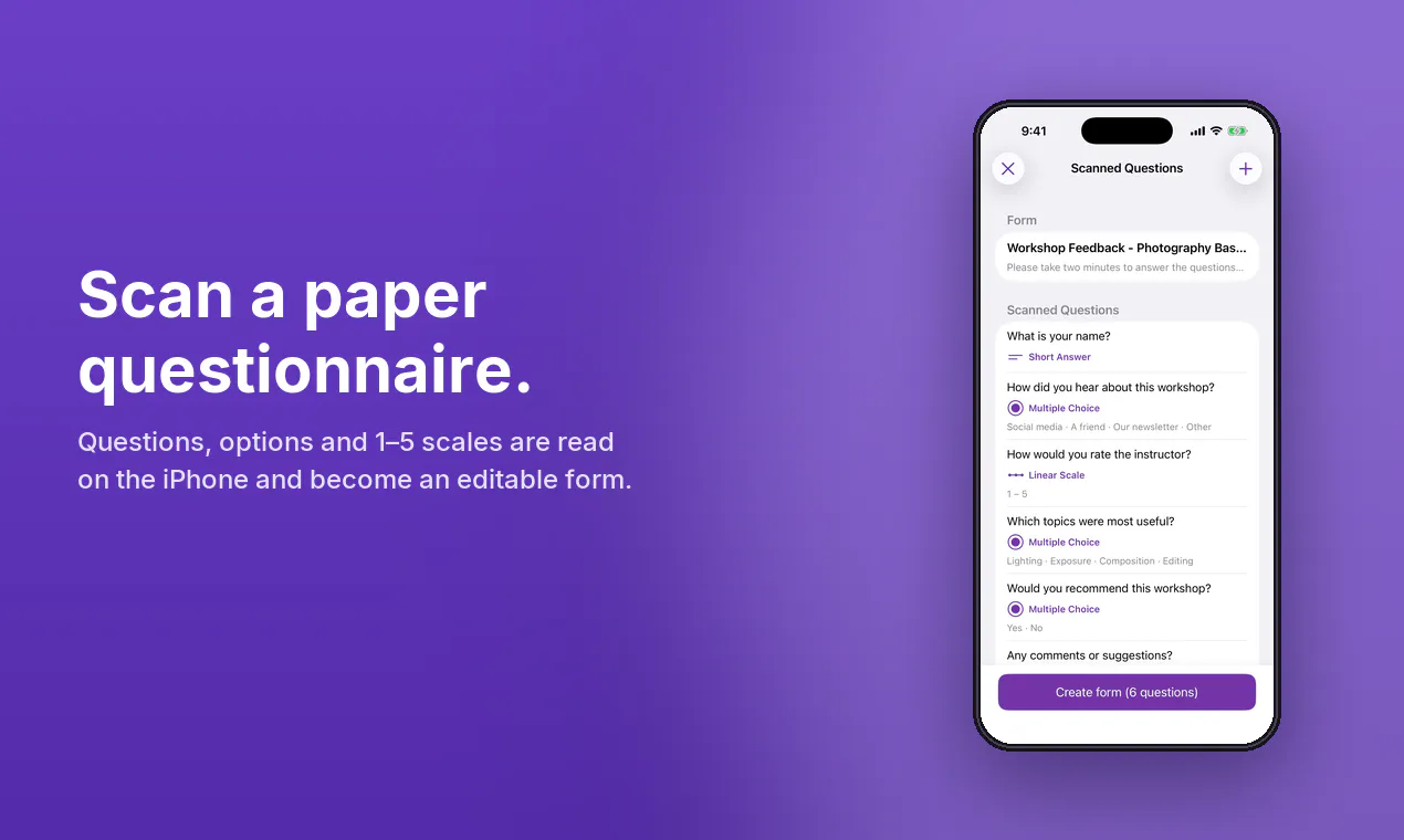 AI Form for Google Docs gallery image