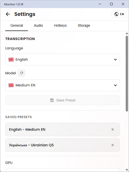 Murmur – Offline Speech to Text - Screenshot 5 showing product features and functionality