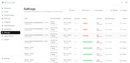 Waxcall Calling AI Agents gallery image