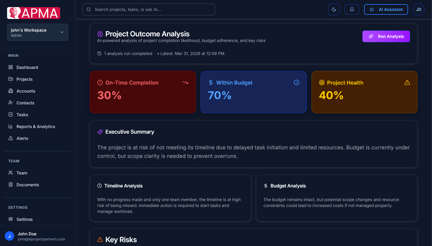 AI Project Management Agent gallery image