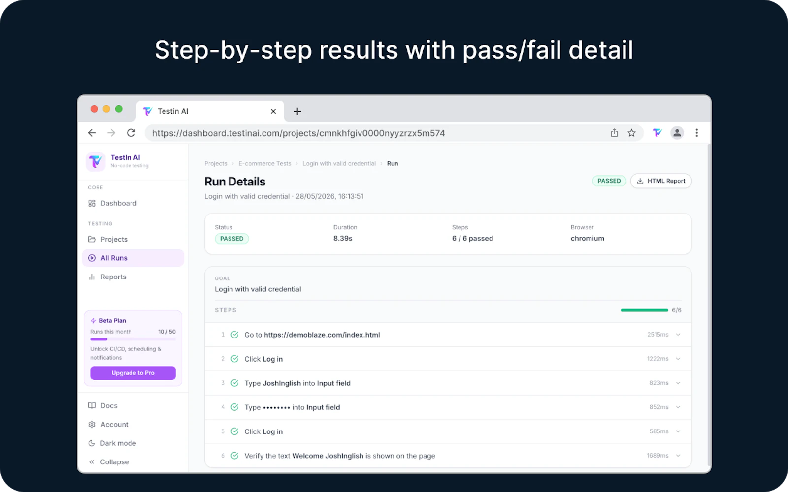 TestinAI screenshot 6