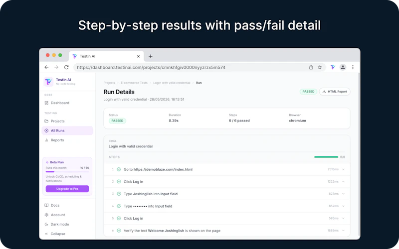 TestinAI screenshot 6