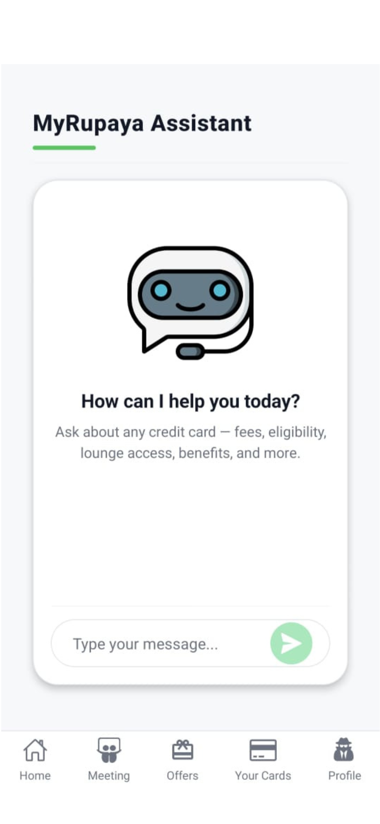 MyRupaya App - Screenshot 5 showing product features and functionality