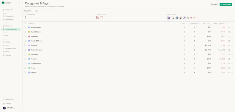 Bankflow screenshot 6