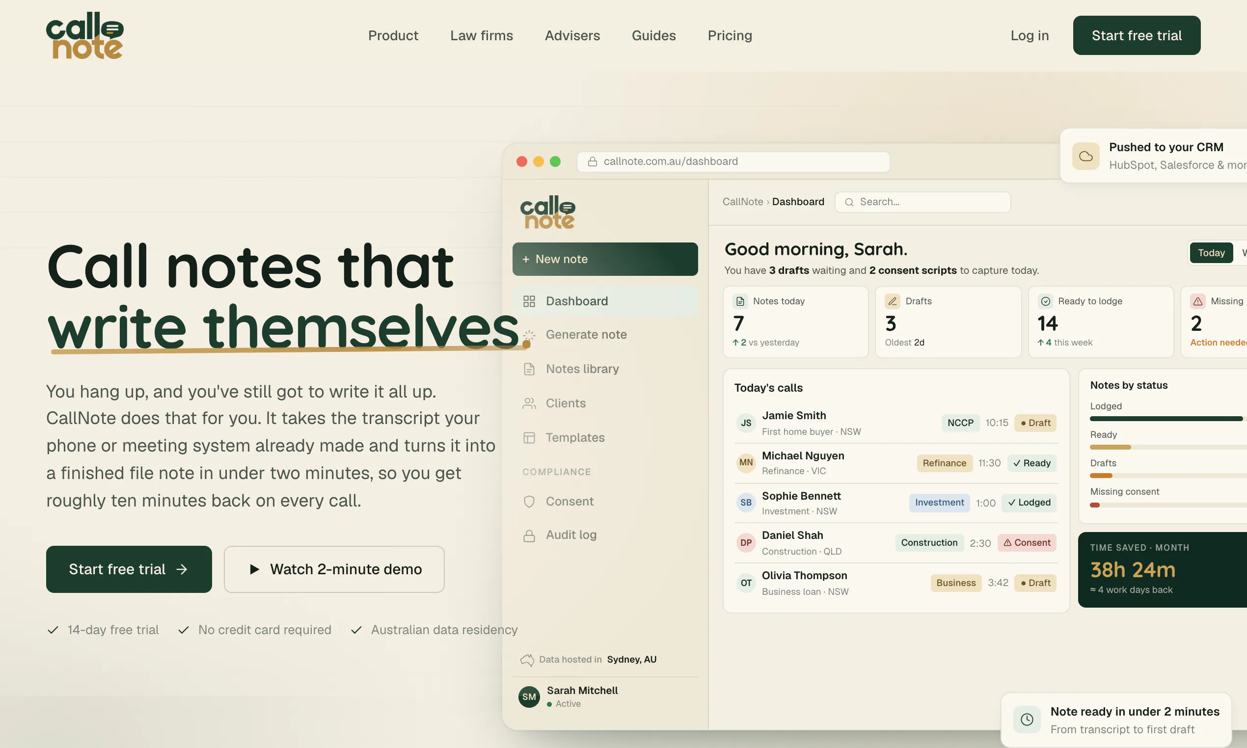 CallNote gallery image