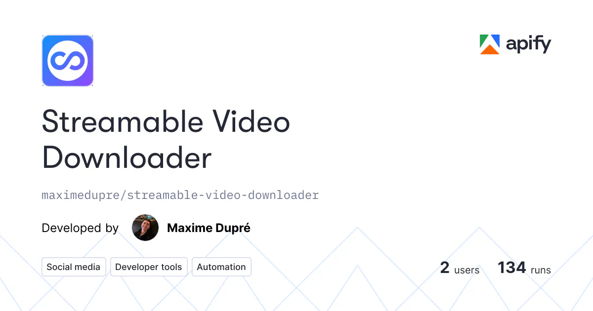 Streamable Video Downloader gallery image