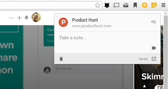 Google Keep Chrome Extension gallery image