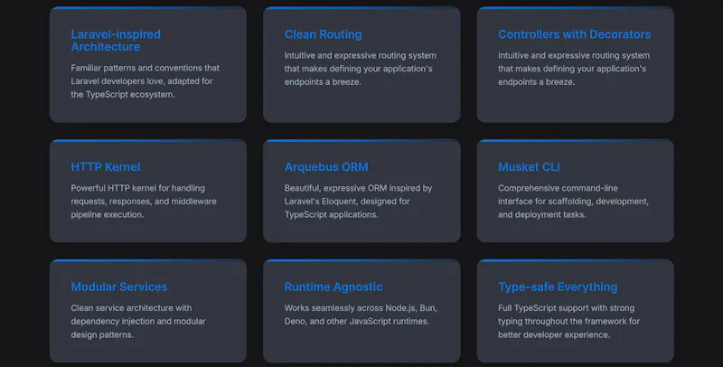 H3ravel Framework screenshot 2