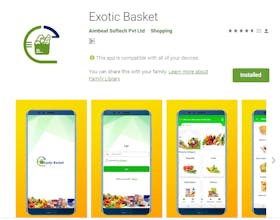 exoticbasket online shopping app gallery image