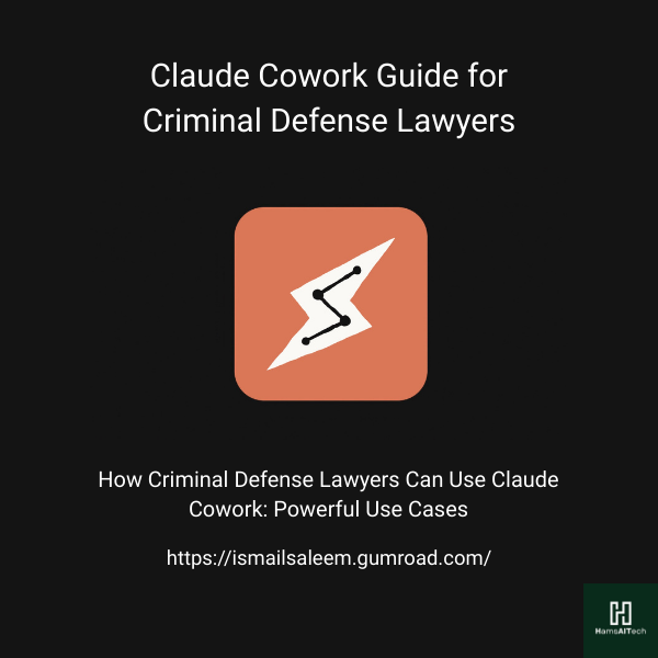 ⚖️ Claude Cowork Criminal Defense Lawyer