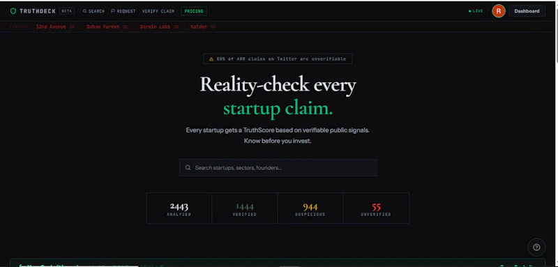 TruthDeck screenshot 1