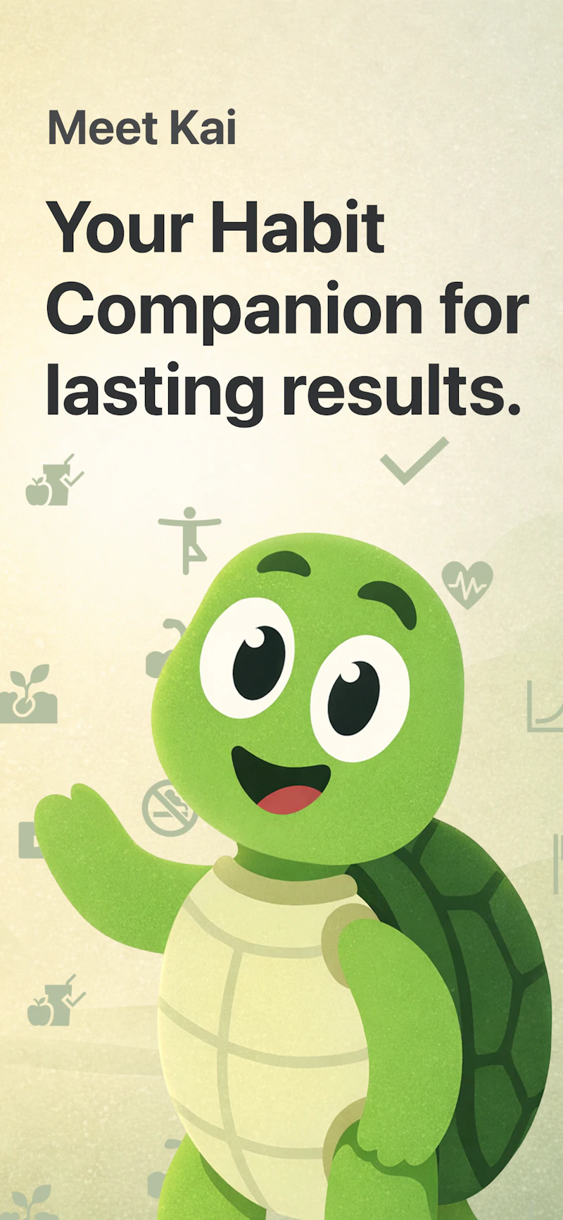 Kai: Habit & Goal Tracker screenshot 1