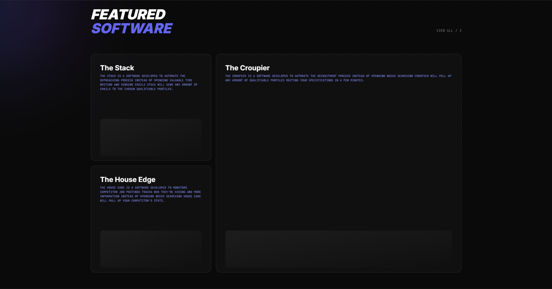 Dealer's Choice - Screenshot 3 showing product features and functionality