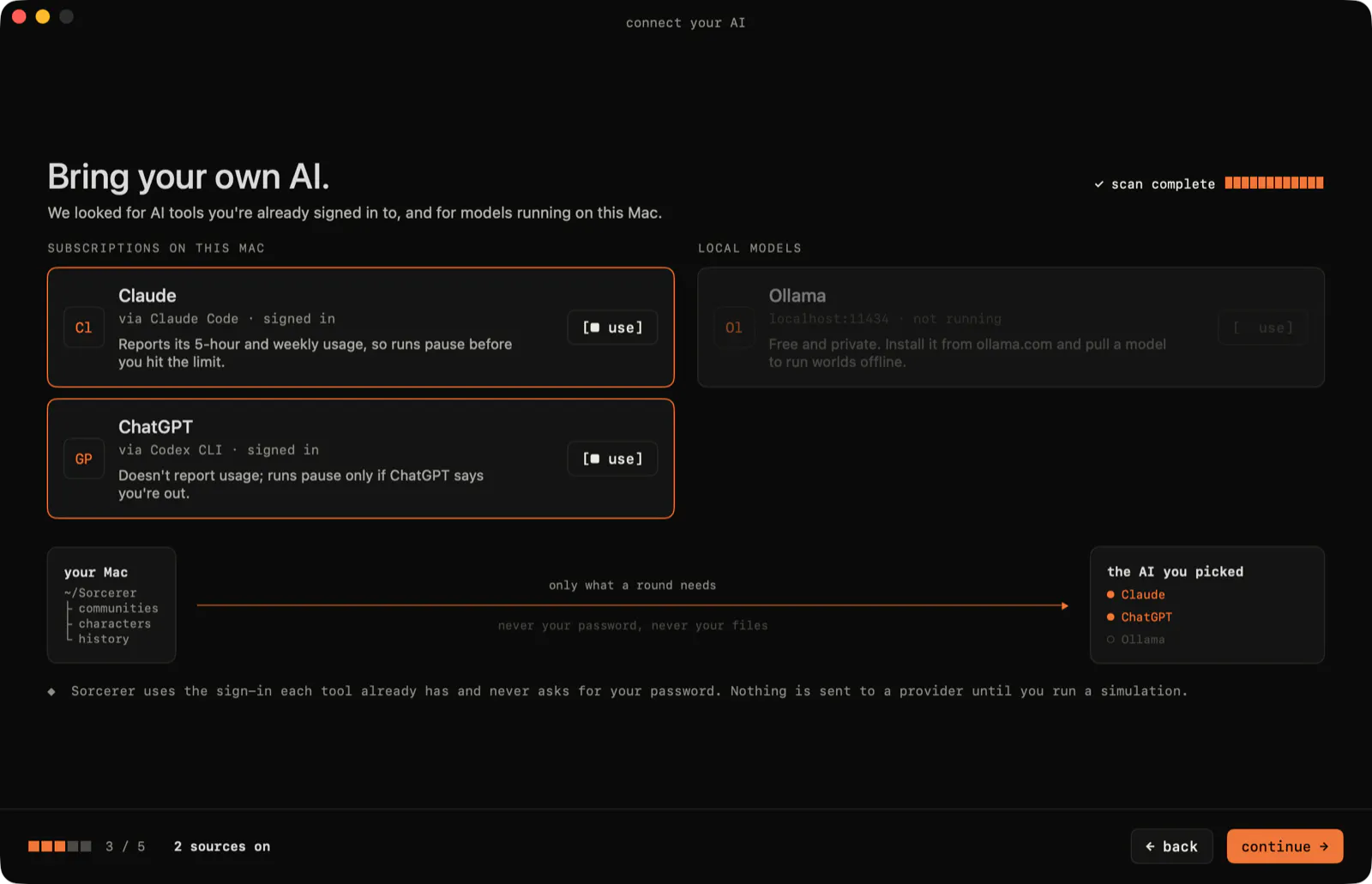Sorcerer screenshot 2