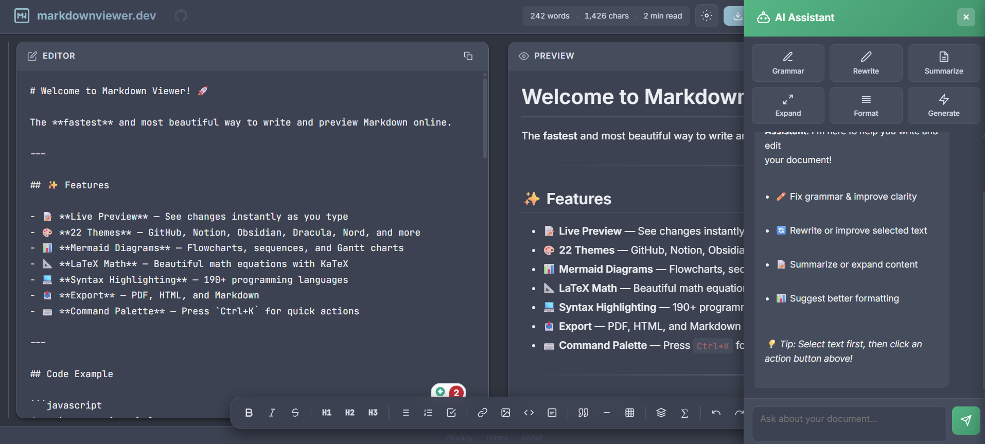 Markdown Viewer gallery image