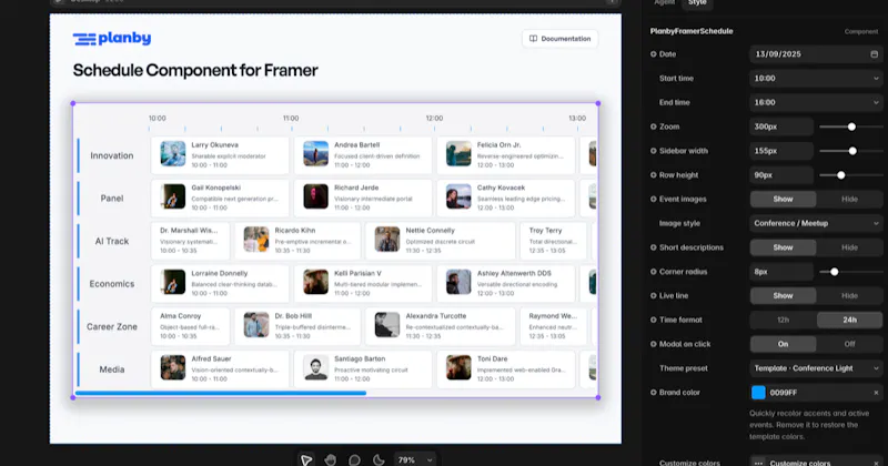 Planby For Framer screenshot 4