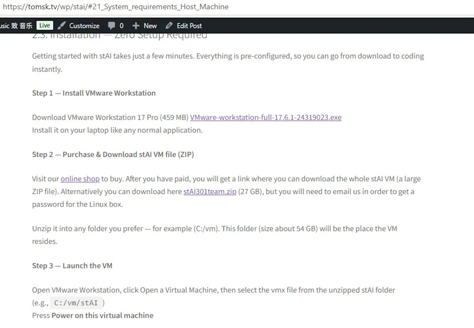 stAI: your Full‑Stack AI Dev Machine screenshot 1