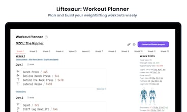 Liftosaur: Weightlifting Workout Planner gallery image