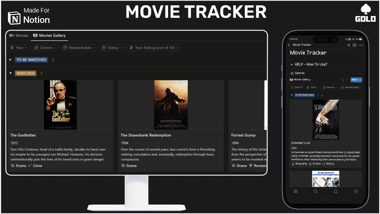 Movie Tracker gallery image