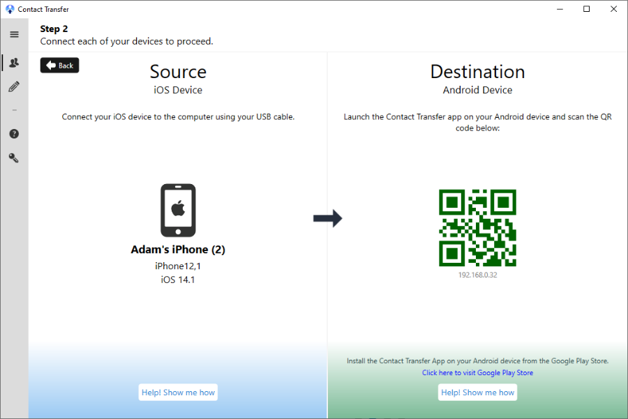 Contact Transfer gallery image