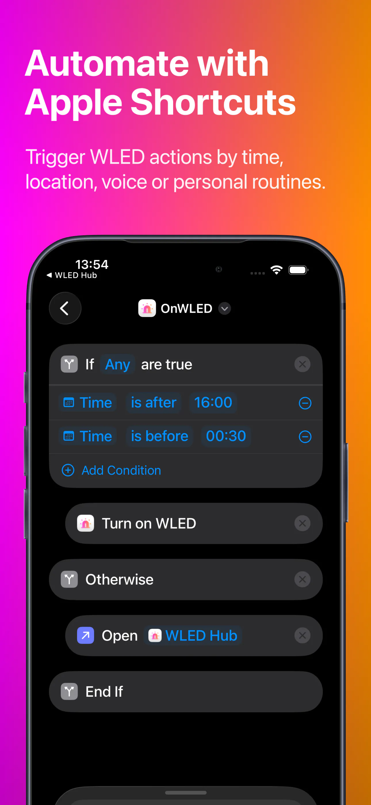 WLED Hub - LED light control gallery image