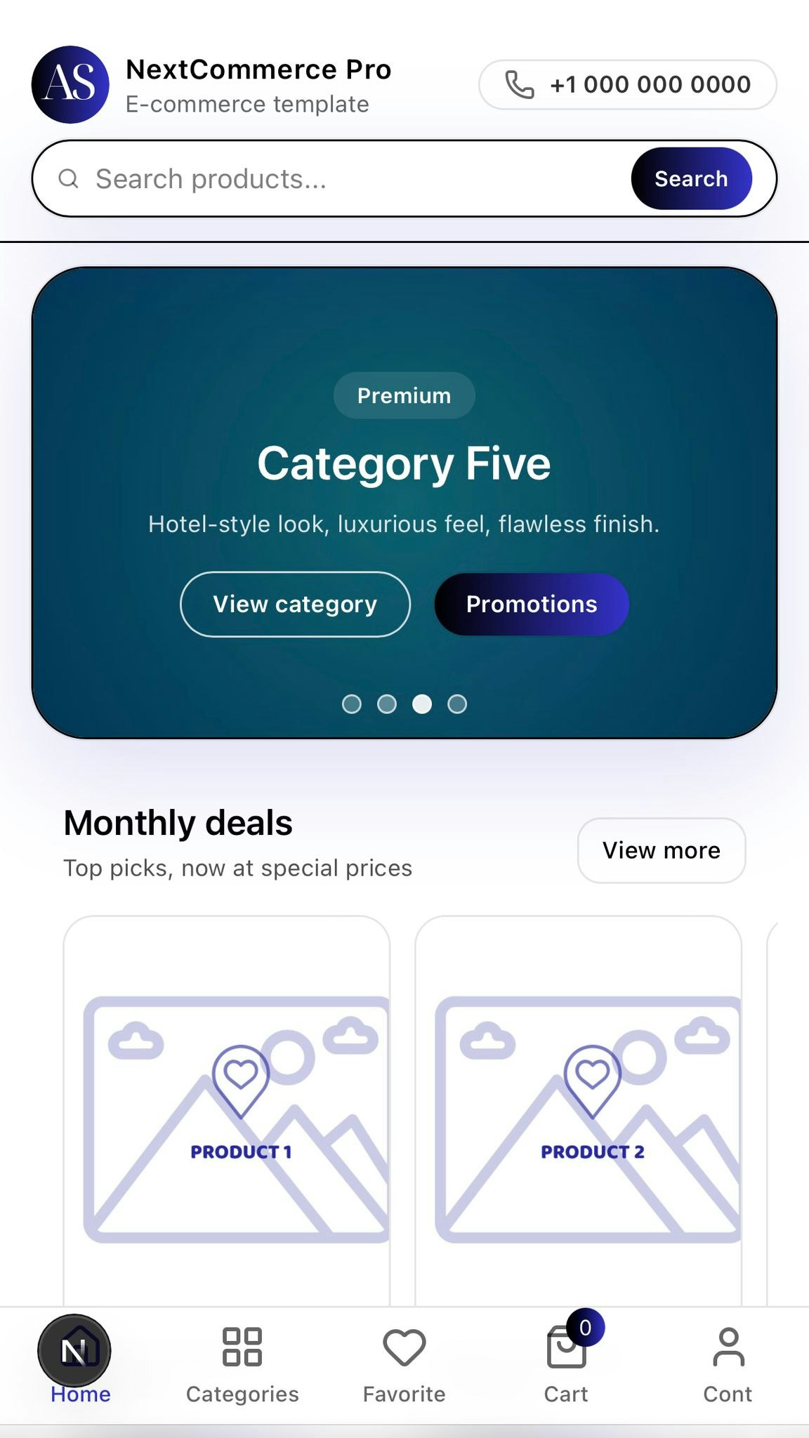 NextCommerce Pro gallery image