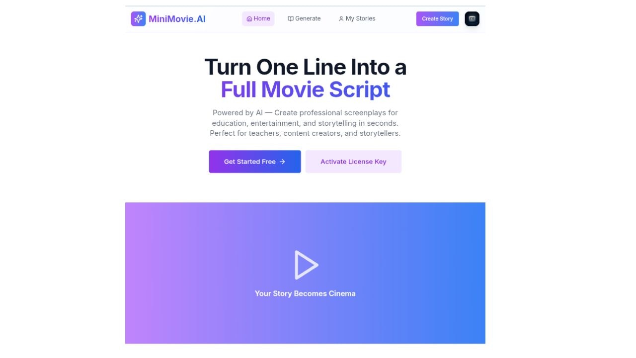 MiniMovie.AI 