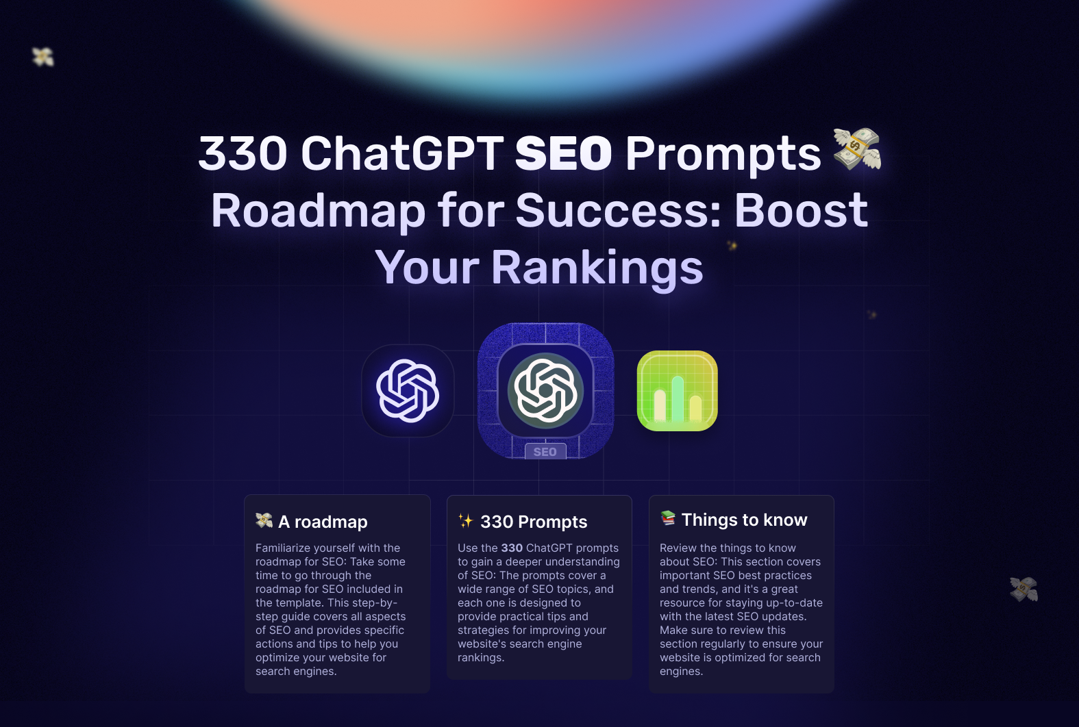 330 CHATGPT SEO संकेत और अधिक - 330 संकेत, एसईओ, 5 एसईओ रणनीति के बारे में जानने के लिए चीजें मीडिया 1