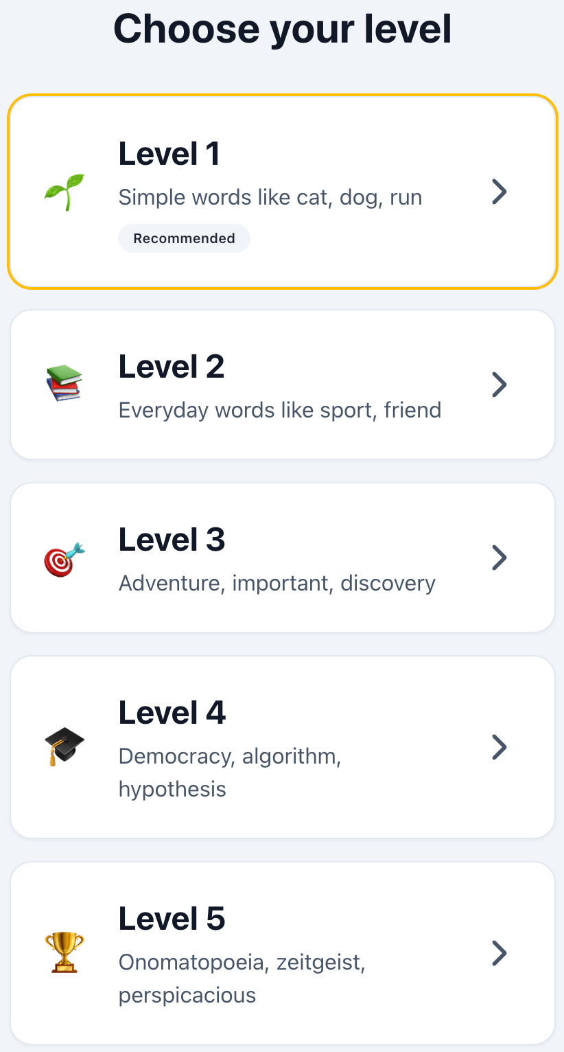 Lit Spelling - Screenshot 4 showing product features and functionality