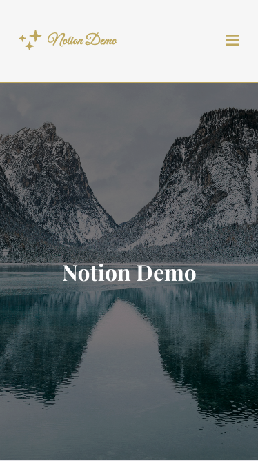 Notion To Site gallery image