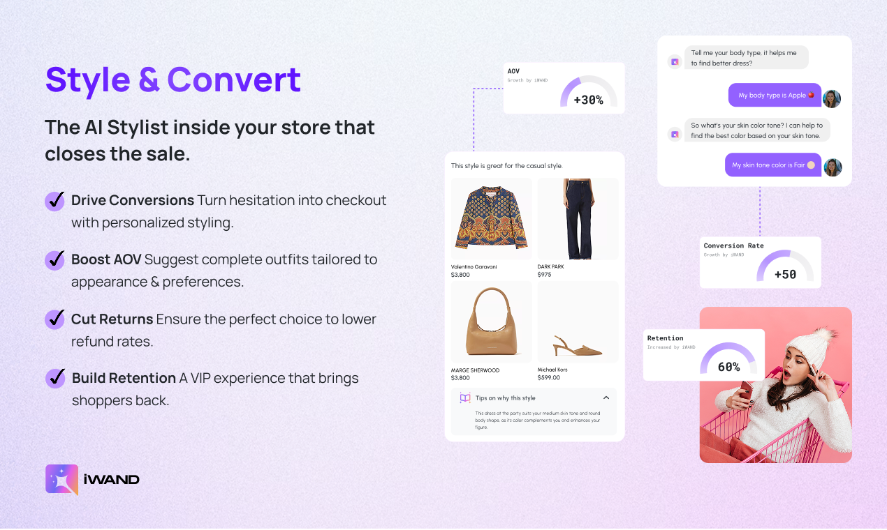 iWAND | Agentic AI Stylist for Shopify gallery image