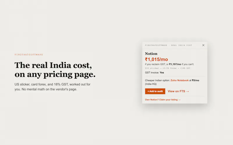 FTS True India Price screenshot 3